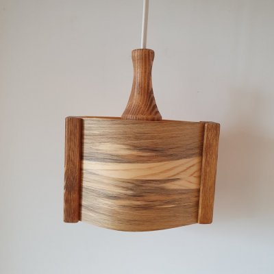 Fönsterlampa liten brun släckt