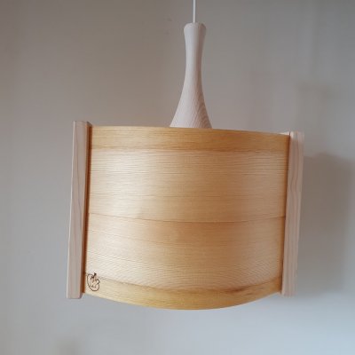 Fönsterlampa stor vit släckt