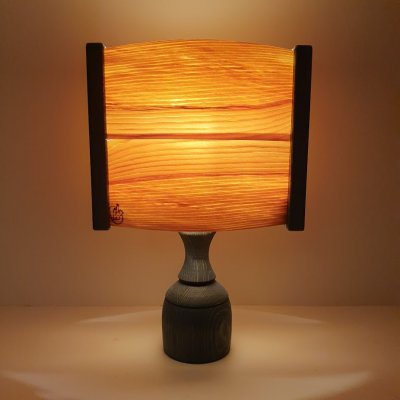 Bordlampa skeppet mellan blå