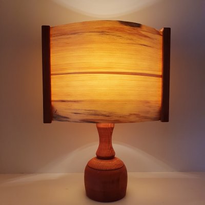 Bordlampa skeppet stor röd