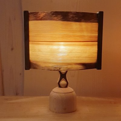 Bordlampa skeppet stor svart